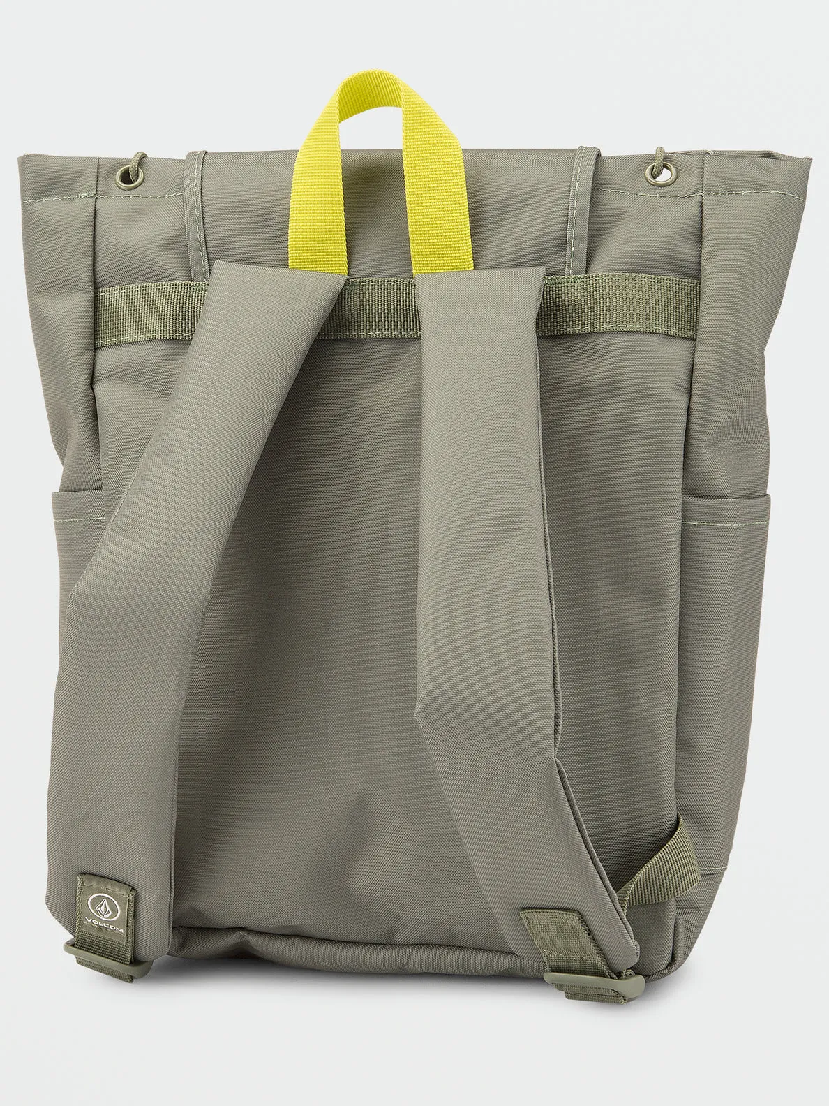 Volcom Vol Stone Drawstring Bag-Light Army