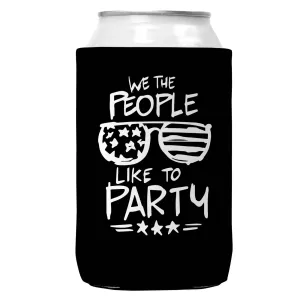 We The People Like to Party Can Coozie Cooler for 12oz Cans