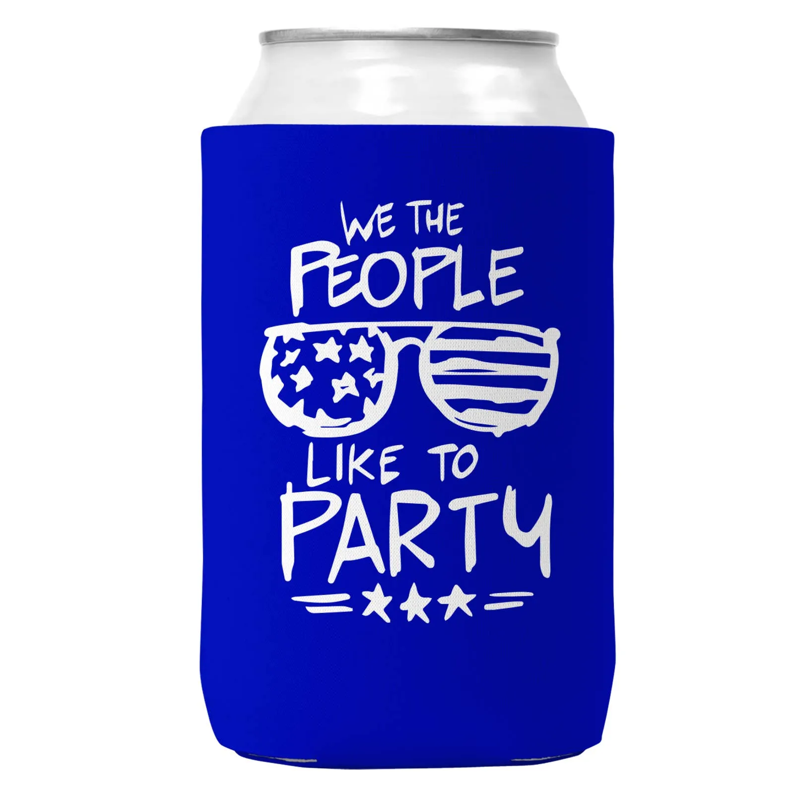 We The People Like to Party Can Coozie Cooler for 12oz Cans