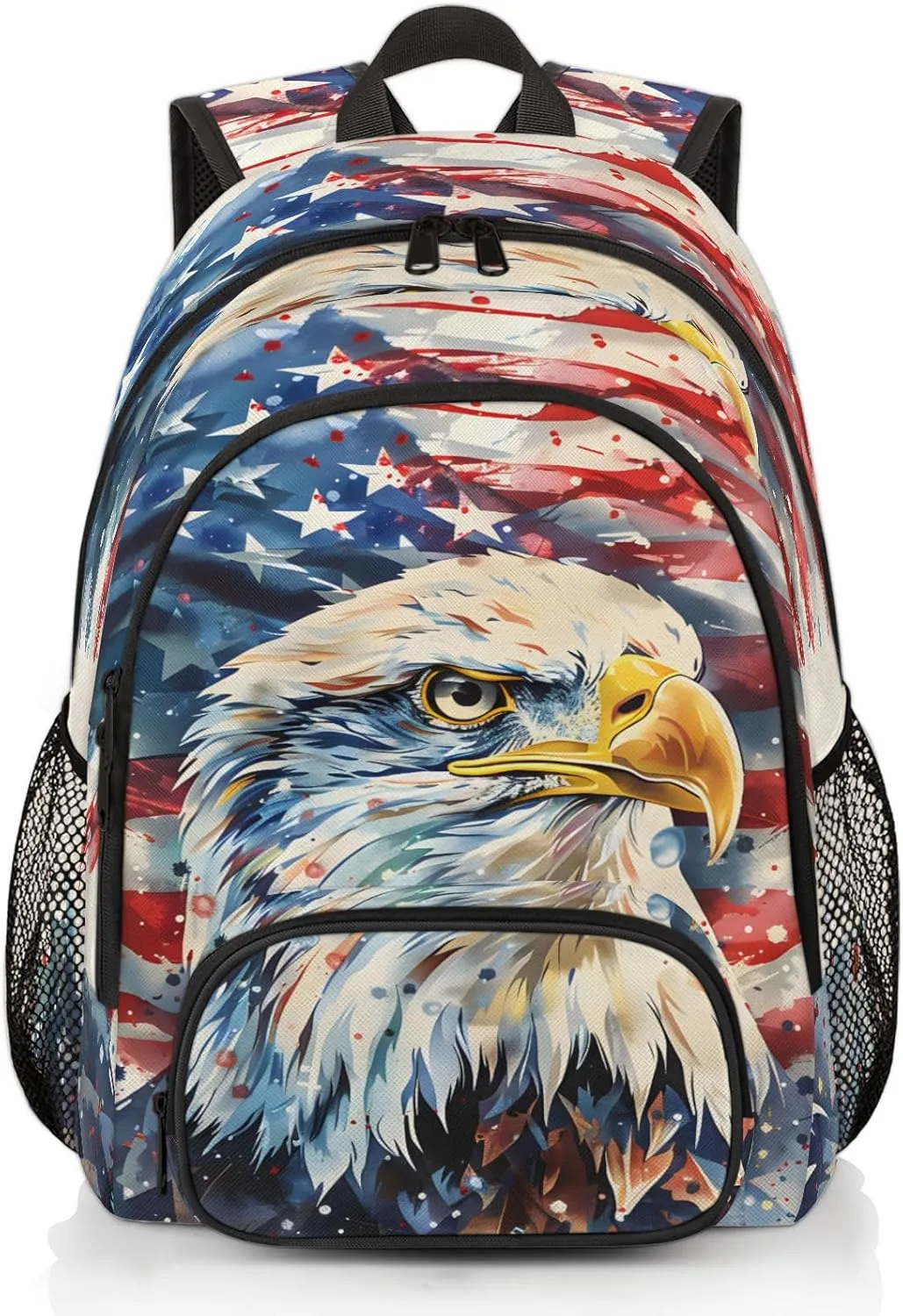 Whale Carry on Travel Backpack for Women Men Water resistant Lightweight Rucksack Backpack for Weekender Casual Work Hiking Cute Whale Rainbow