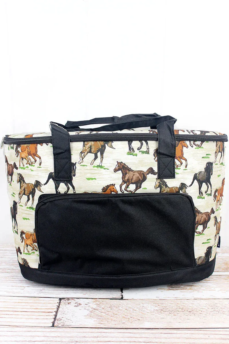 Wild Horses Cooler Tote