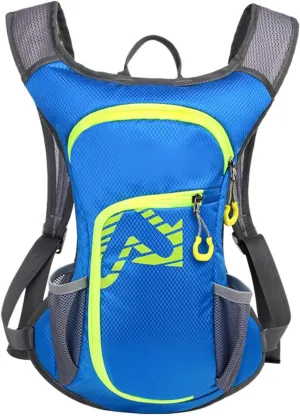 WOBBLO Hiking Daypacks Bike Ride Cycling Pack Outdoor Sport Knapsack Running Jogging Hiking Marathon Climbing Travel Backpack Hydration Water Bag Place
