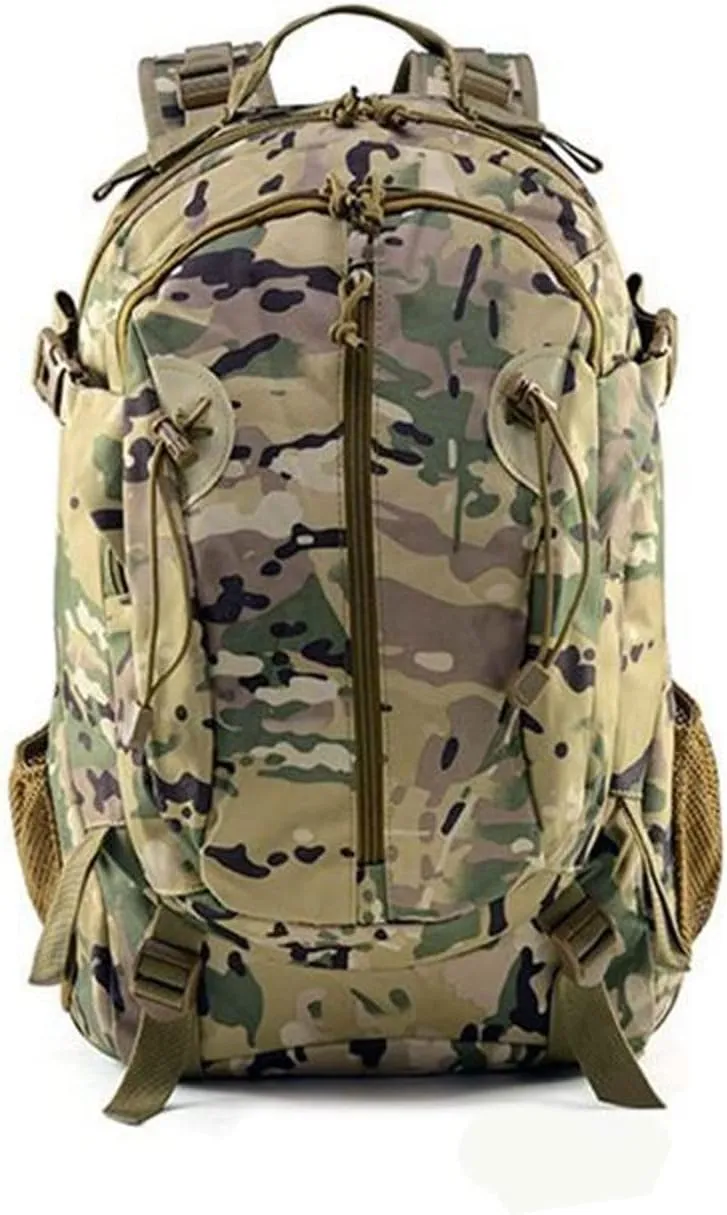 WOBBLO Hiking Daypacks Men Outdoor Mountaineering Hiking Camping Sports Backpack Tactical Soft Back Camouflage Military Backpack