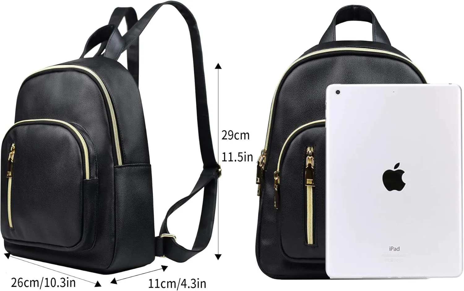 Women Mini Backpack Purse PU Leather Anti-theft Backpack Ladies Fashion Casual Travel Daypack Rucksack