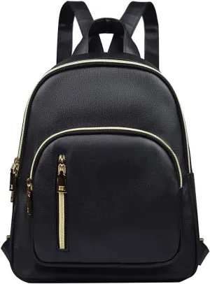 Women Mini Backpack Purse PU Leather Anti-theft Backpack Ladies Fashion Casual Travel Daypack Rucksack