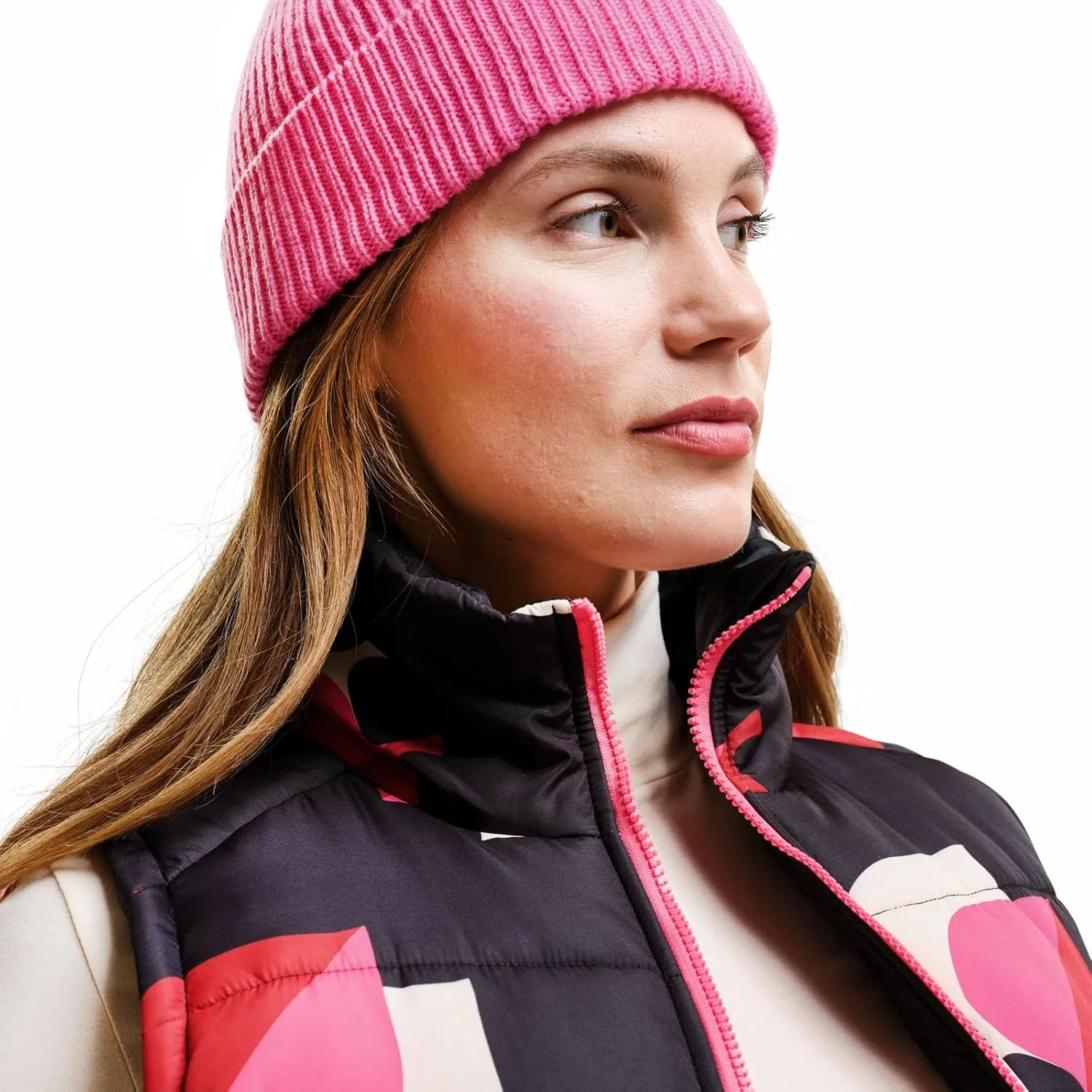 Womens Orla Kiely Printed Padded Bodywarmer Gilet