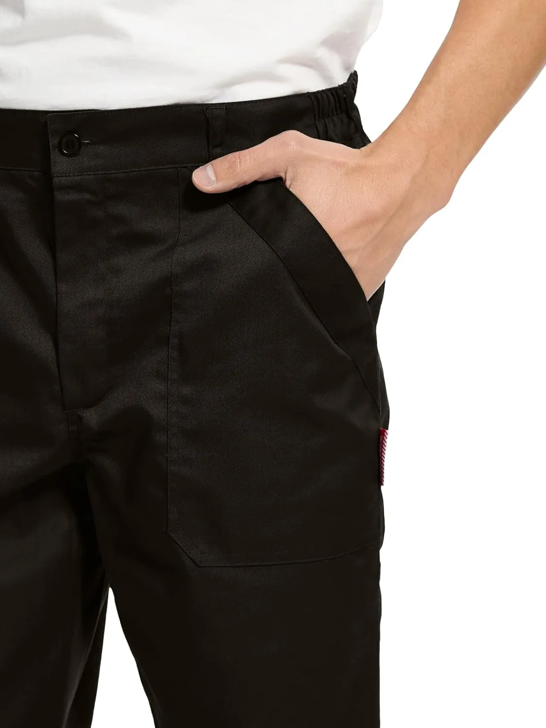 WORK IDEA Men's Relaxed Fit Work Pants Lightweight for Painter, Decoration