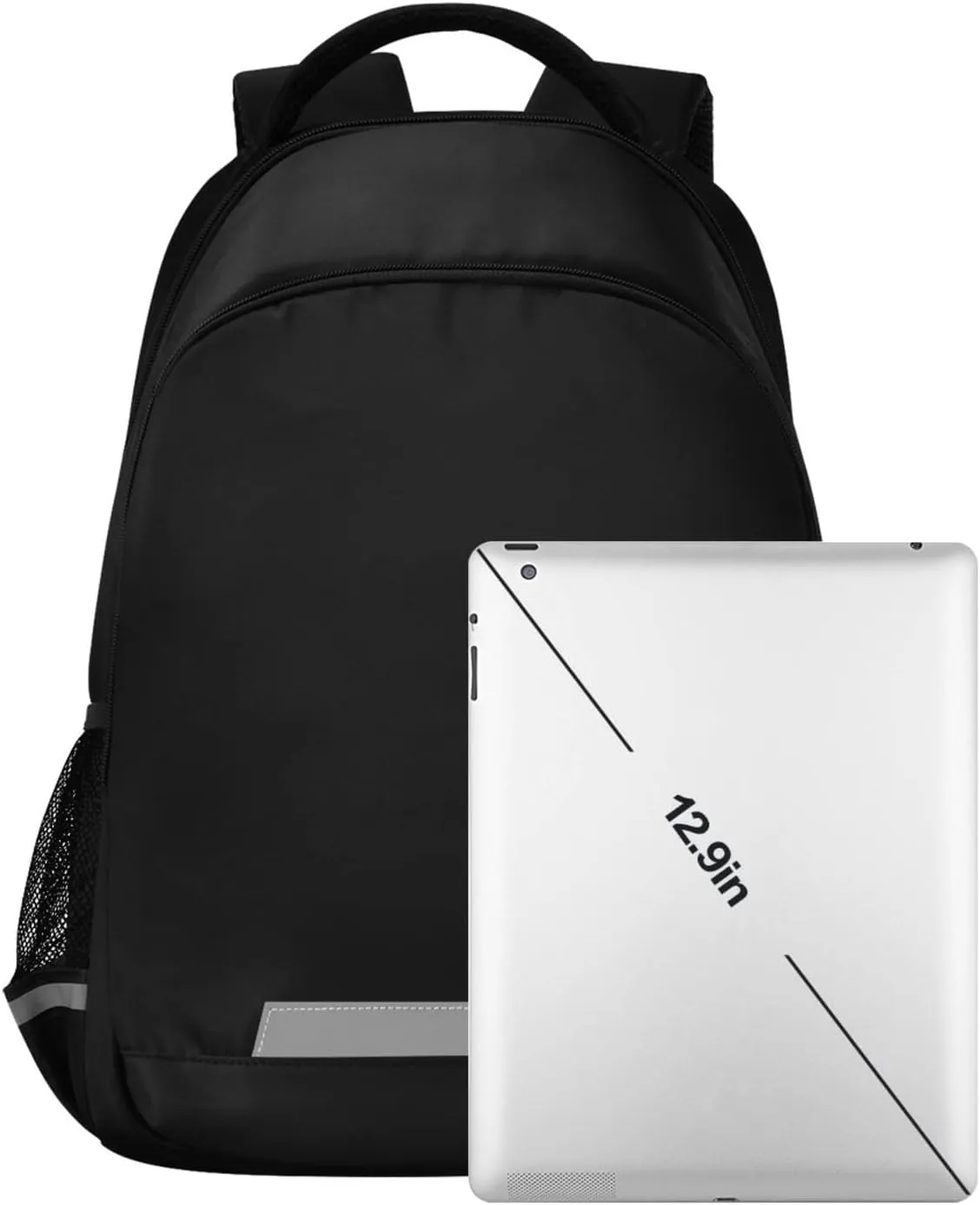 xigua Baseball Water Fire Printing Backpack Casual Daypacks- Lightweight School Bag
