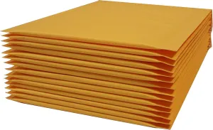 Yens Kraft Bubble Mailers 14.25x20 50 Pack Self Seal Adhesive Shipping Bags, Cushioning Padded Envelopes for Shipping, Mailing, Packaging Useable Space 14.25x19 KF#7-50