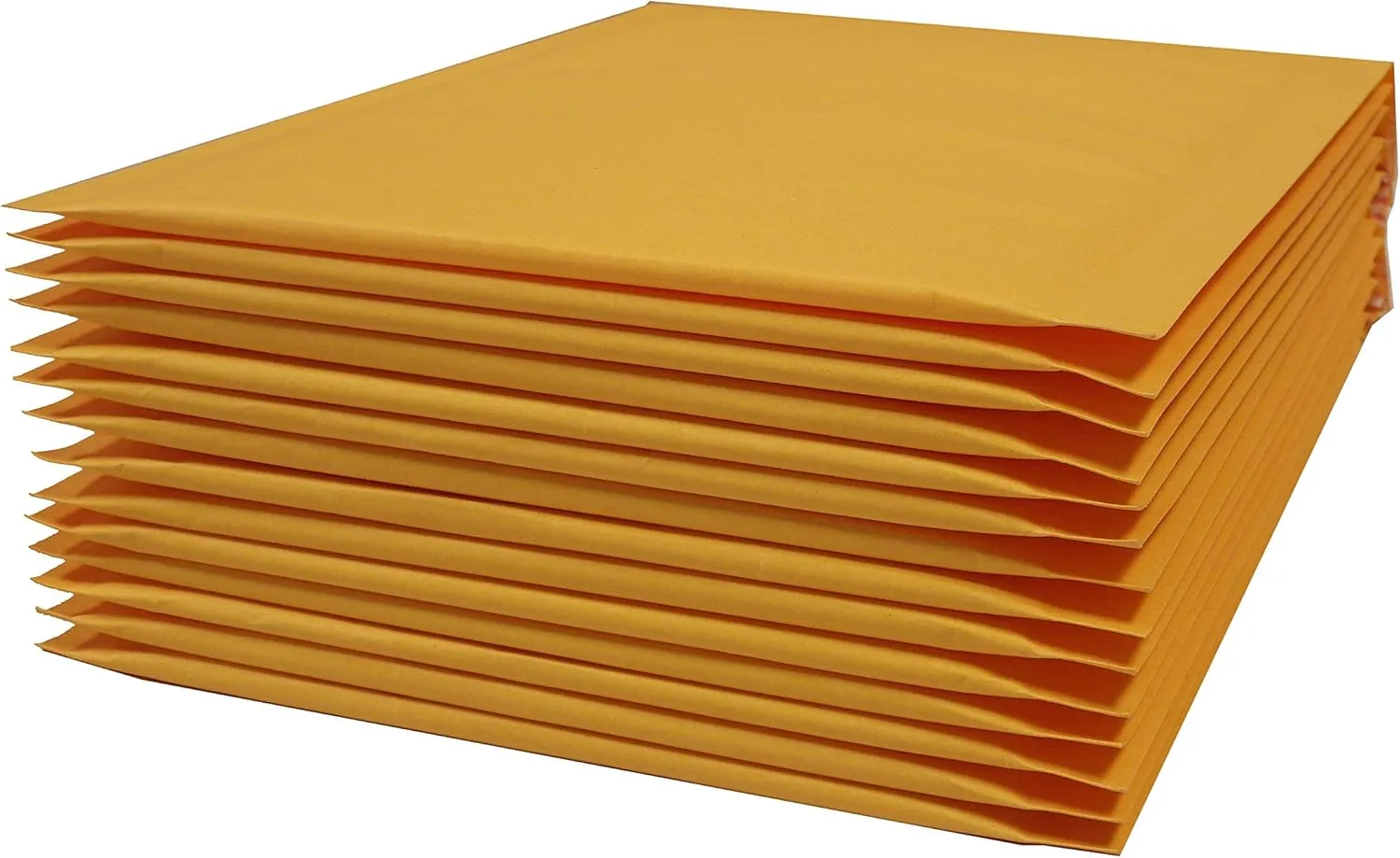 Yens Kraft Bubble Mailers 14.25x20 50 Pack Self Seal Adhesive Shipping Bags, Cushioning Padded Envelopes for Shipping, Mailing, Packaging Useable Space 14.25x19 KF#7-50