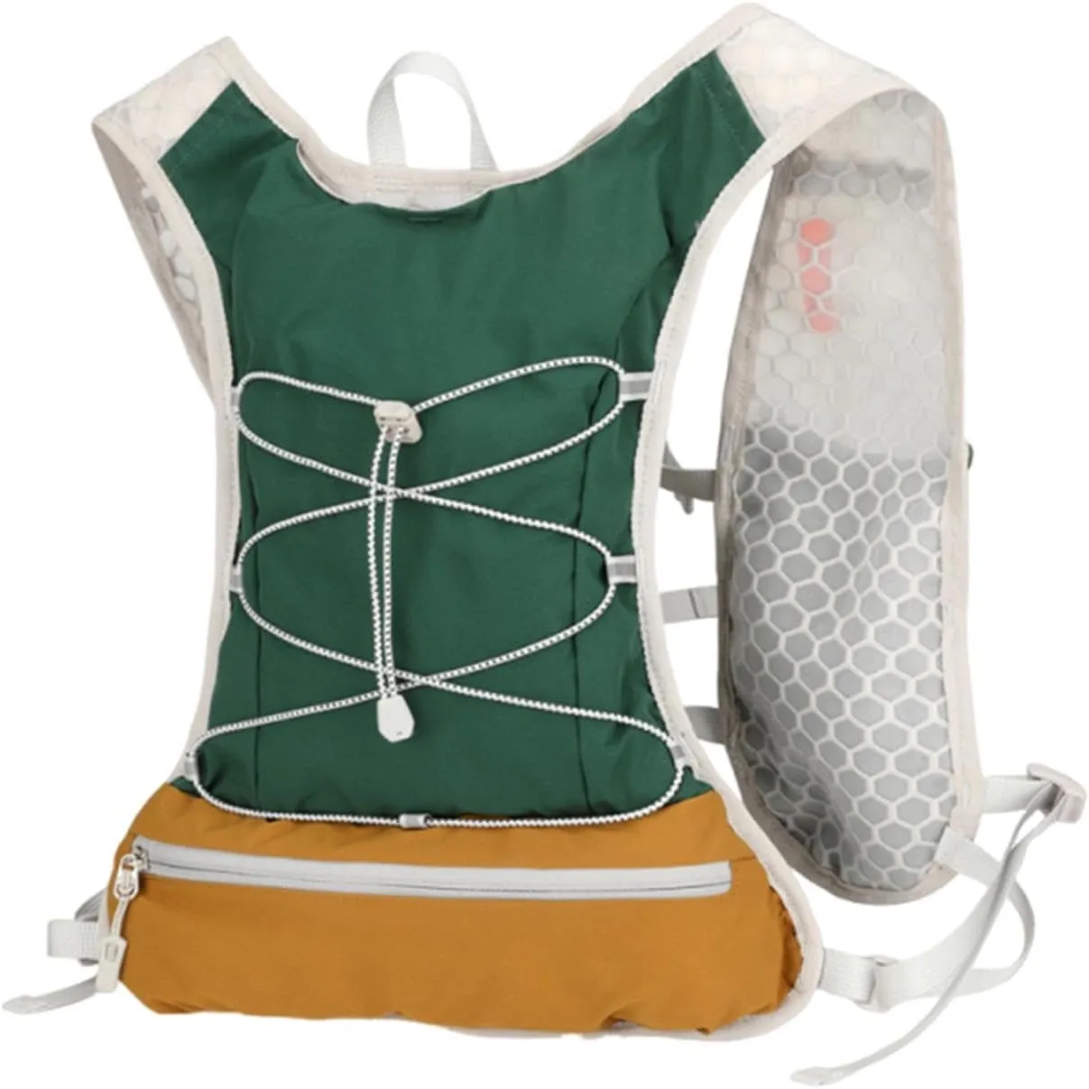 YIJU Women Men Running Vest Hydration Vest Reflective Strap Gear Rucksack Water Pack Outdoor Sports Bag for Jogging Trail