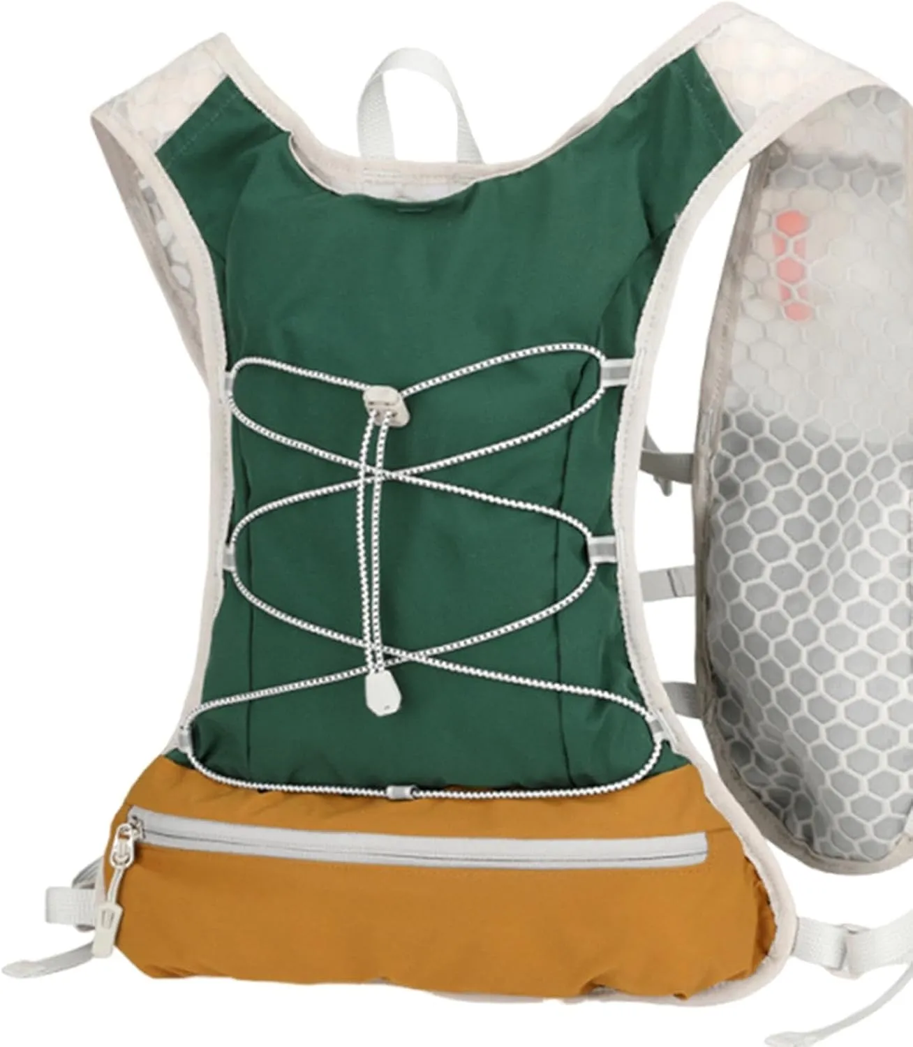 YIJU Women Men Running Vest Hydration Vest Reflective Strap Gear Rucksack Water Pack Outdoor Sports Bag for Jogging Trail