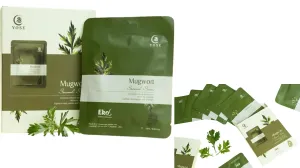 Yose Mugwort Mask Sheet Mugwort Extract Gentle and Safe Skin Healing Balancing and Purifying Anti Aging - 5 packs/box