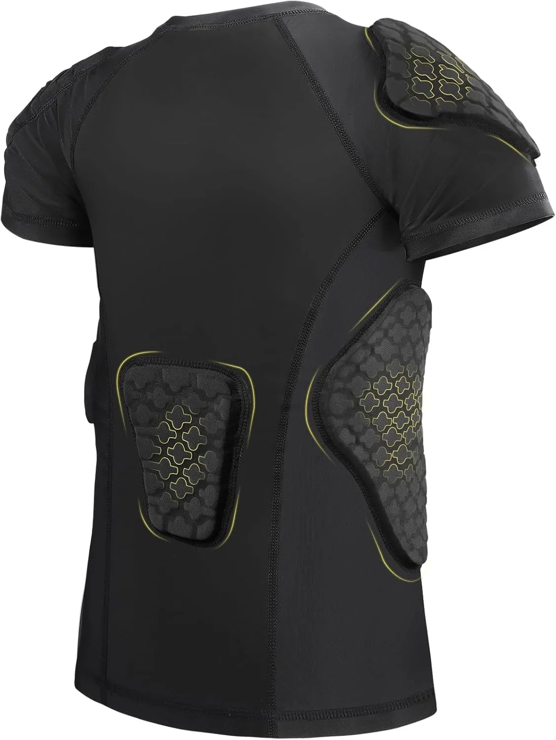 Youth Boys Football Rib Protector for Paintball Baseball Compression Padded Chest Protective