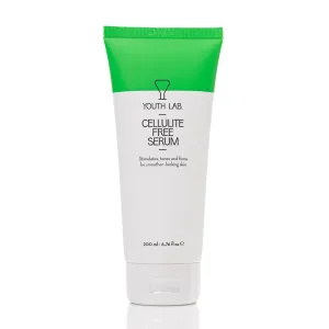 Youth Lab Cellulite Free Serum for Smoother and Firmer Skin – Lightweight Slimming Formula with Green Tea, Longan Seed, and Menthol – 200ml